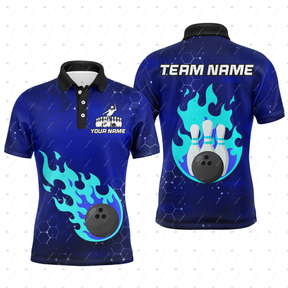 Koszulki Polo z Krótkim Rękawe – Short Sleeve Bowling Shirt Retro recenzja i cena