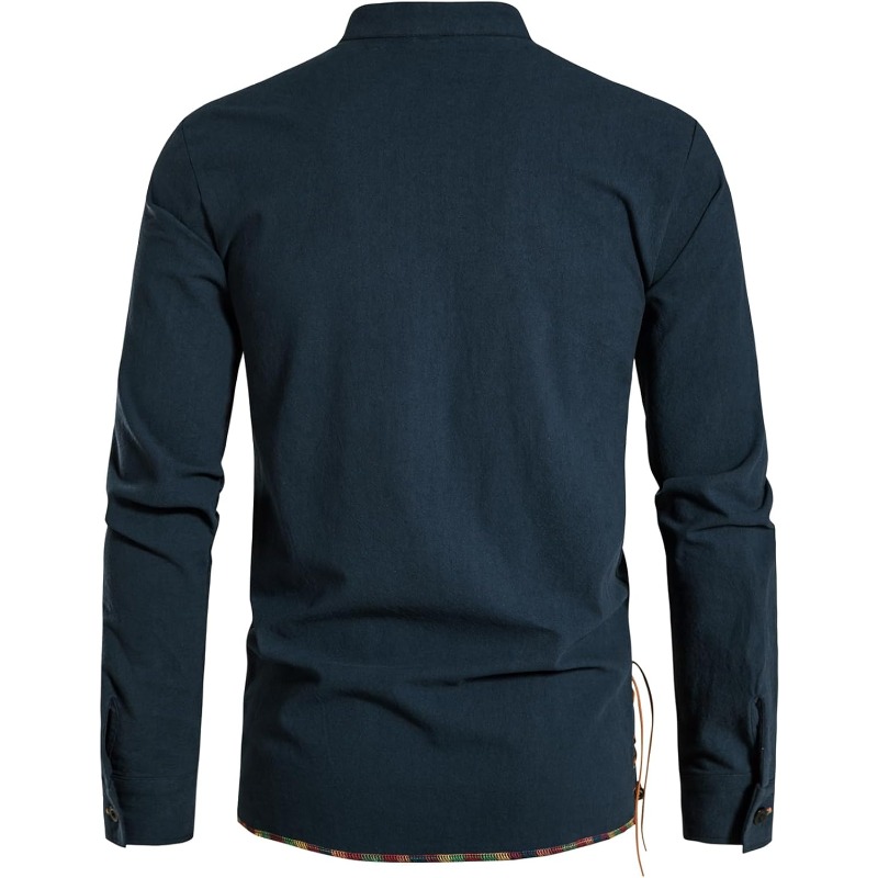 Męska koszula piracka Viking R – Medieval Gothic Lace Up Pirate Shirt recenzja i cena