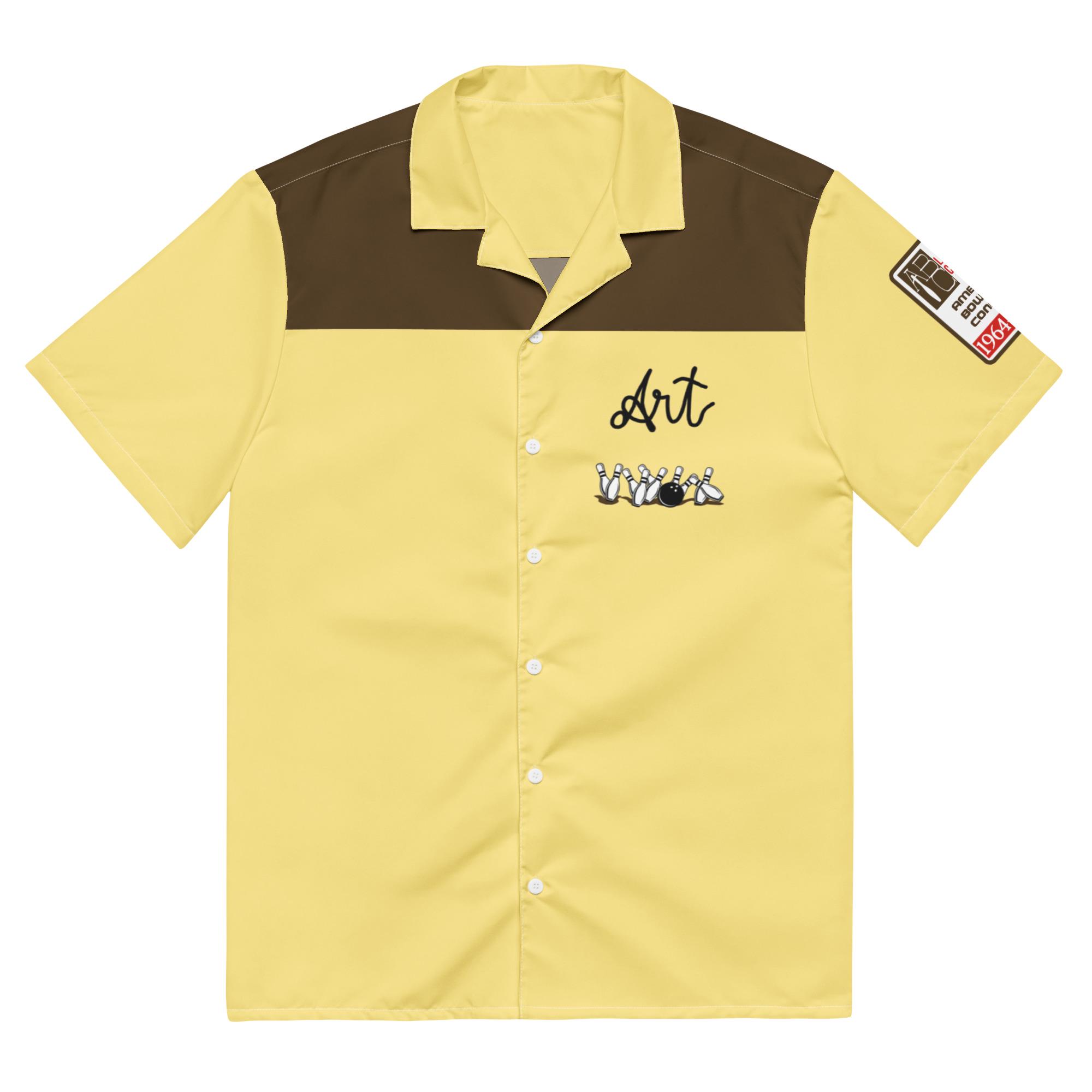 Koszula bowlingowa z krótkim r – Short Sleeve Bowling Shirt Retro recenzja i cena