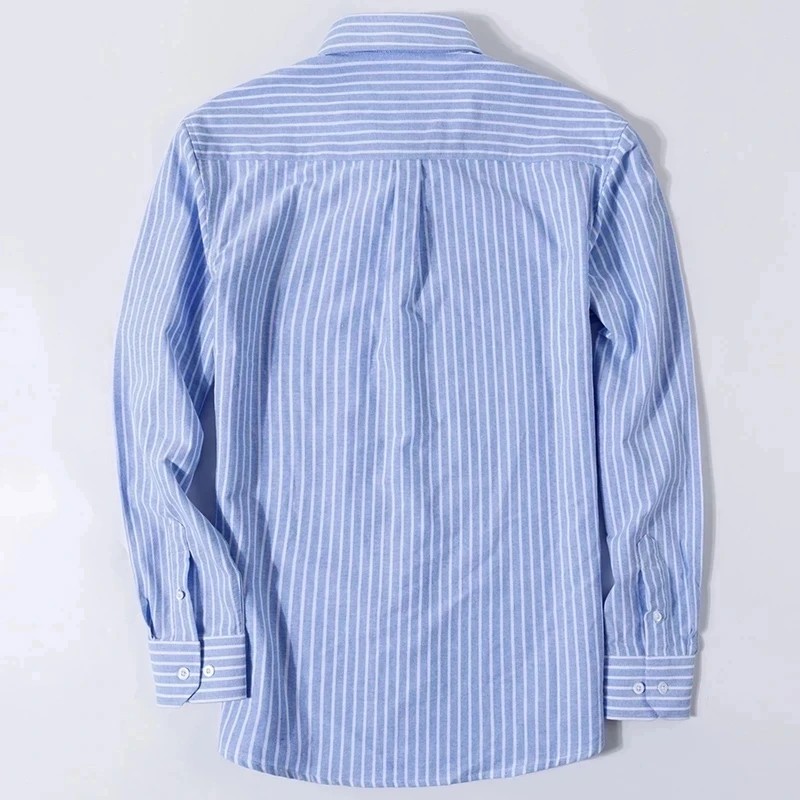 Jakość 100% bawełniana koszula – Oxford Cotton Casual Shirt Business recenzja i cena