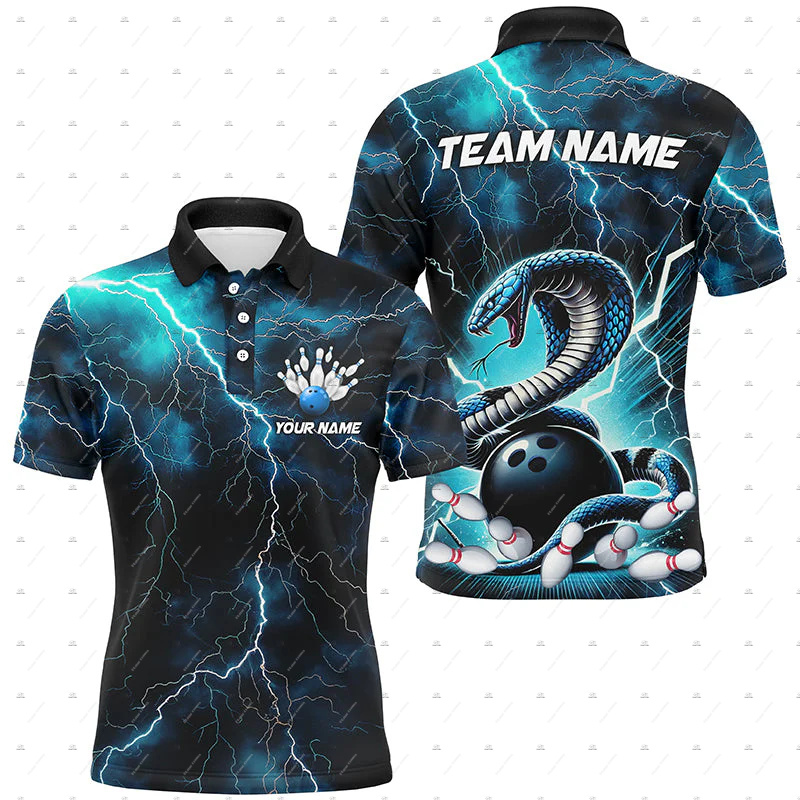 Koszulki Polo z Krótkim Rękawe – Short Sleeve Bowling Shirt Retro recenzja i cena