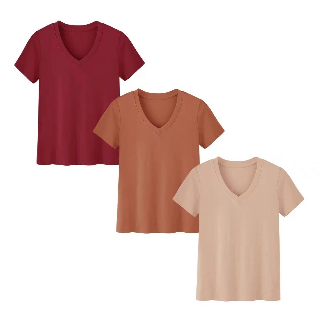 Damski swobodny komplet Skims: – T-Shirts recenzja i cena