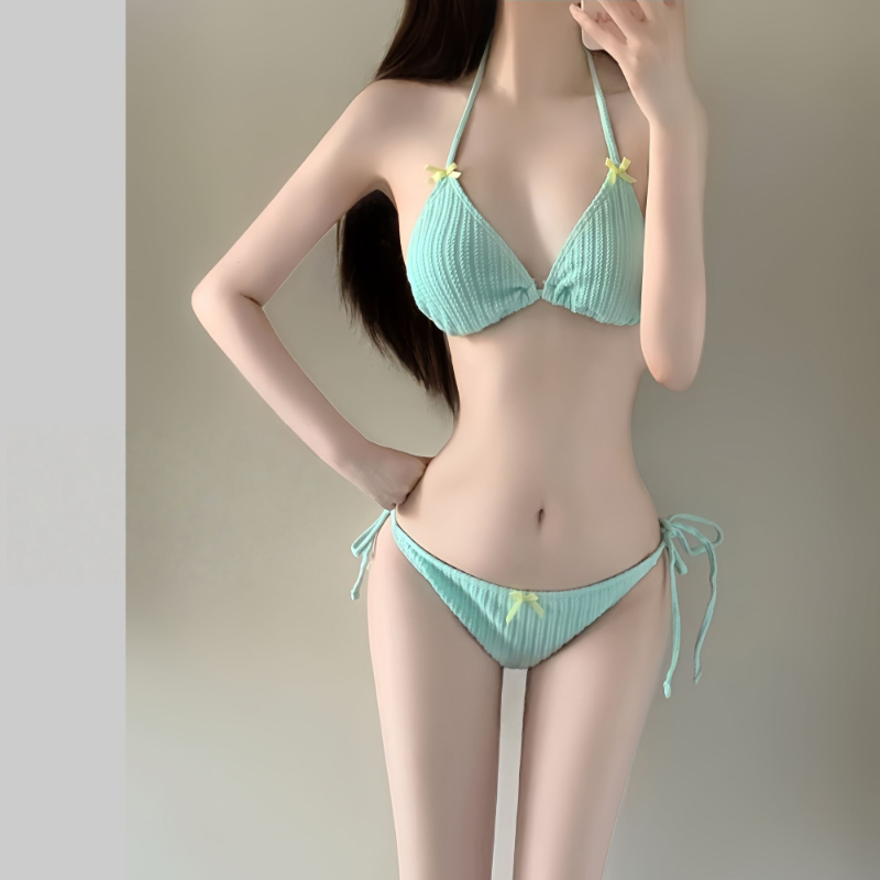 Damski zestaw bikini z długim  – Suits recenzja i cena