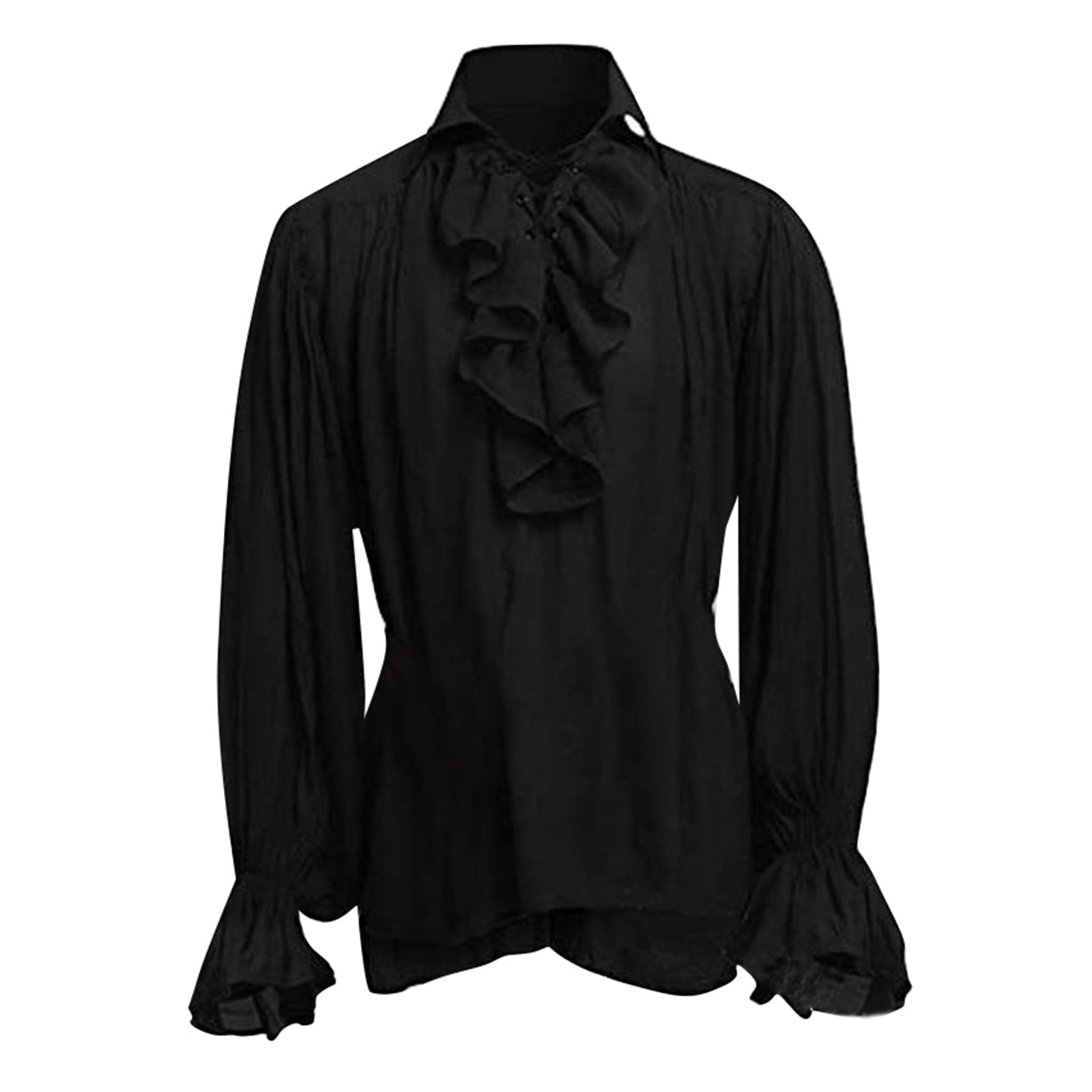 Męska koszula piracka na Hallo – Medieval Gothic Lace Up Pirate Shirt recenzja i cena