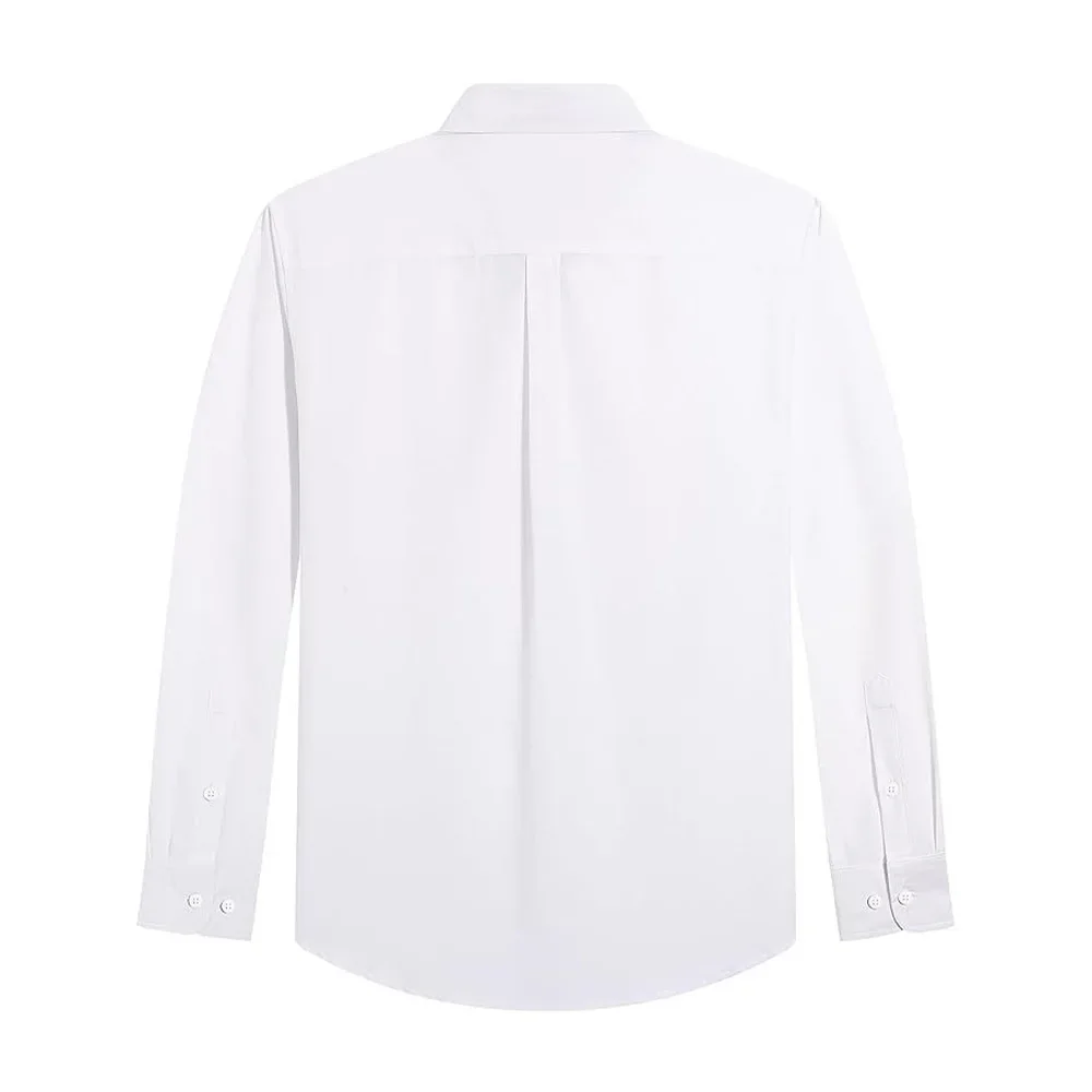 Męskie koszule z długim rękawe – Oxford Cotton Casual Shirt Business recenzja i cena